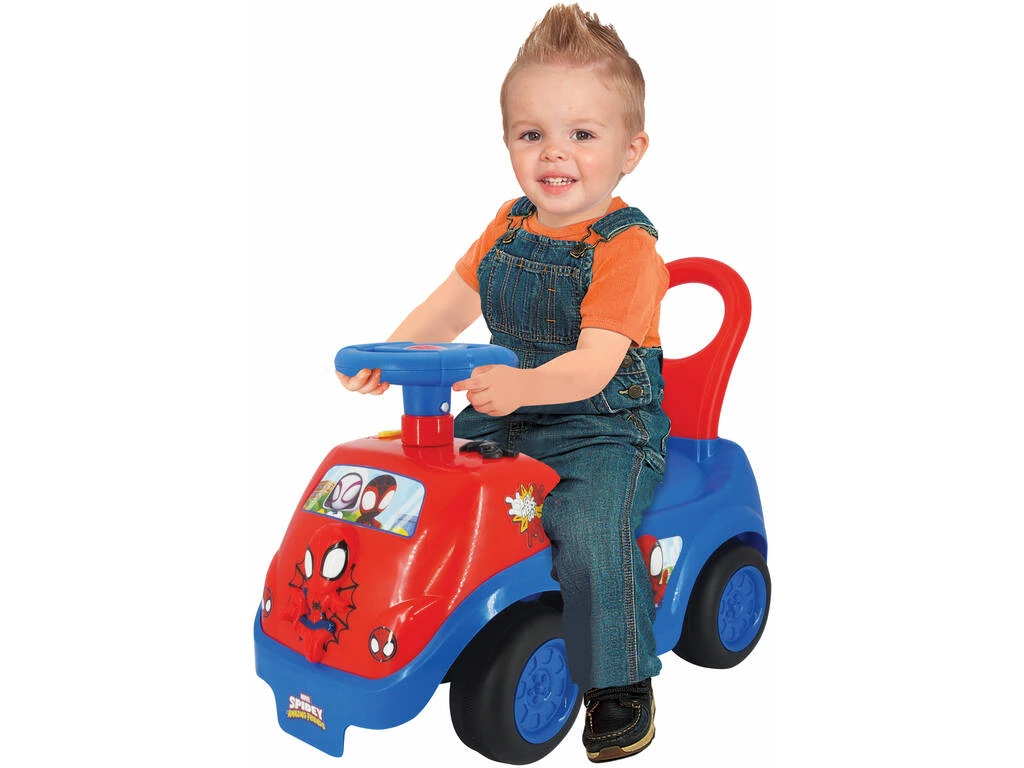 Correpasillos Spiderman Spidey Luces y Sonidos Kiddieland 61556 Correpasillos Spiderman Spidey Luces Y Sonidos Kiddieland 61556 -Niños Juguetes Tienda 1999961103g01