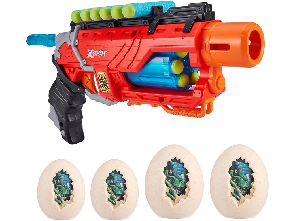 Dino Attack Blaster con 16 Dardos y 4 Huevos Diana Zuru 11013938 Dino Attack Blaster Con 16 Dardos Y 4 Huevos Diana Zuru 11013938 -Niños Juguetes Tienda 1999961249g00