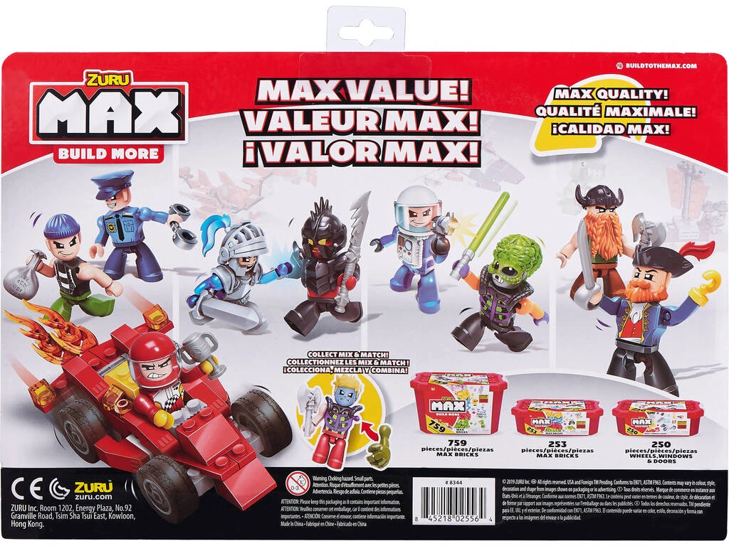 Set 15 Max Figuras Desmontables Intercambiables Zuru 11007310 Set 15 Max Figuras Desmontables Intercambiables Zuru 11007310 -Niños Juguetes Tienda 1999961251g03