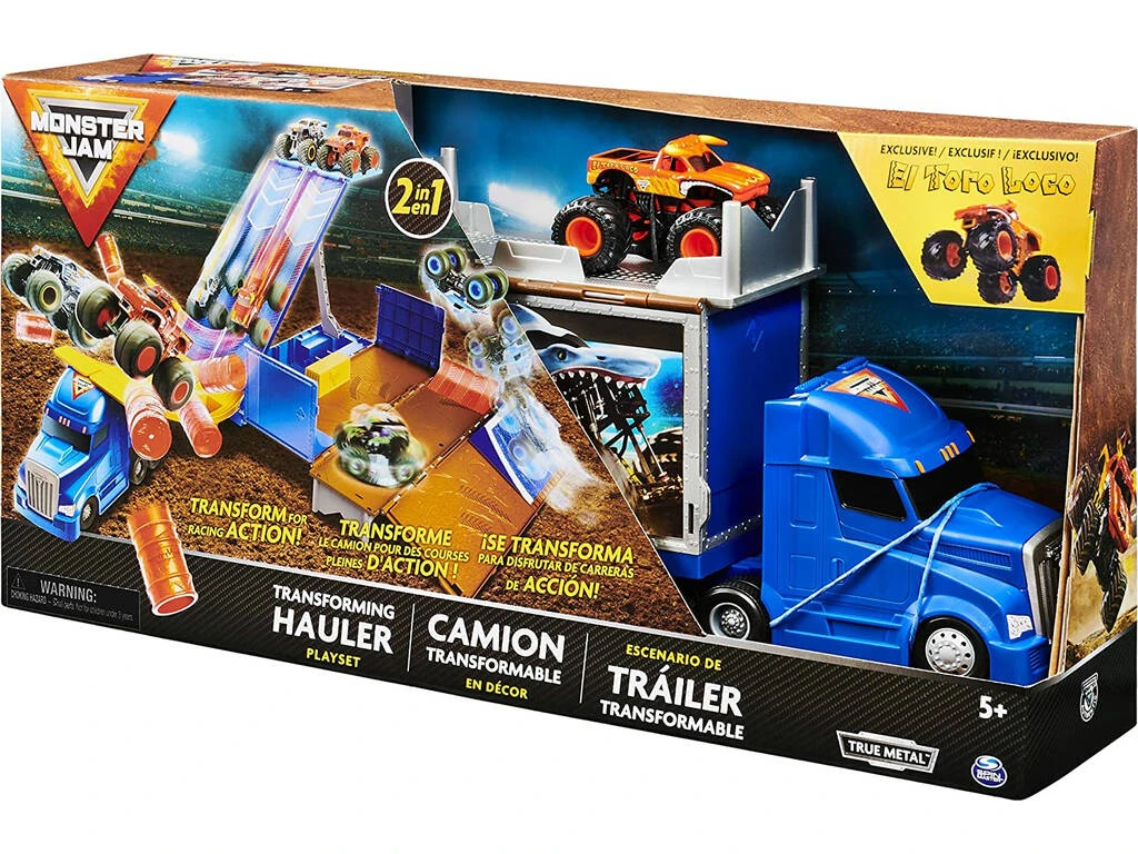 Monster Jam Trailer Transformable Bizak 61925881 Monster Jam Trailer Transformable Bizak 61925881 -Niños Juguetes Tienda 1999961476g00