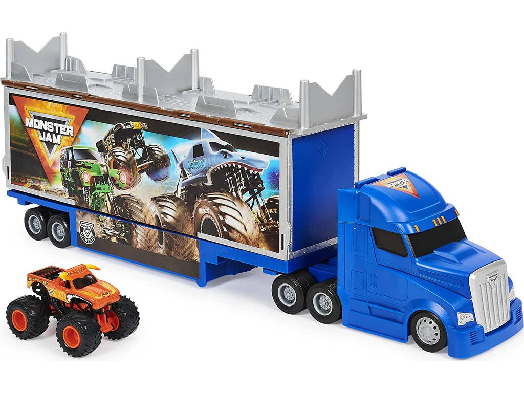 Monster Jam Trailer Transformable Bizak 61925881 Monster Jam Trailer Transformable Bizak 61925881 -Niños Juguetes Tienda 1999961476g01