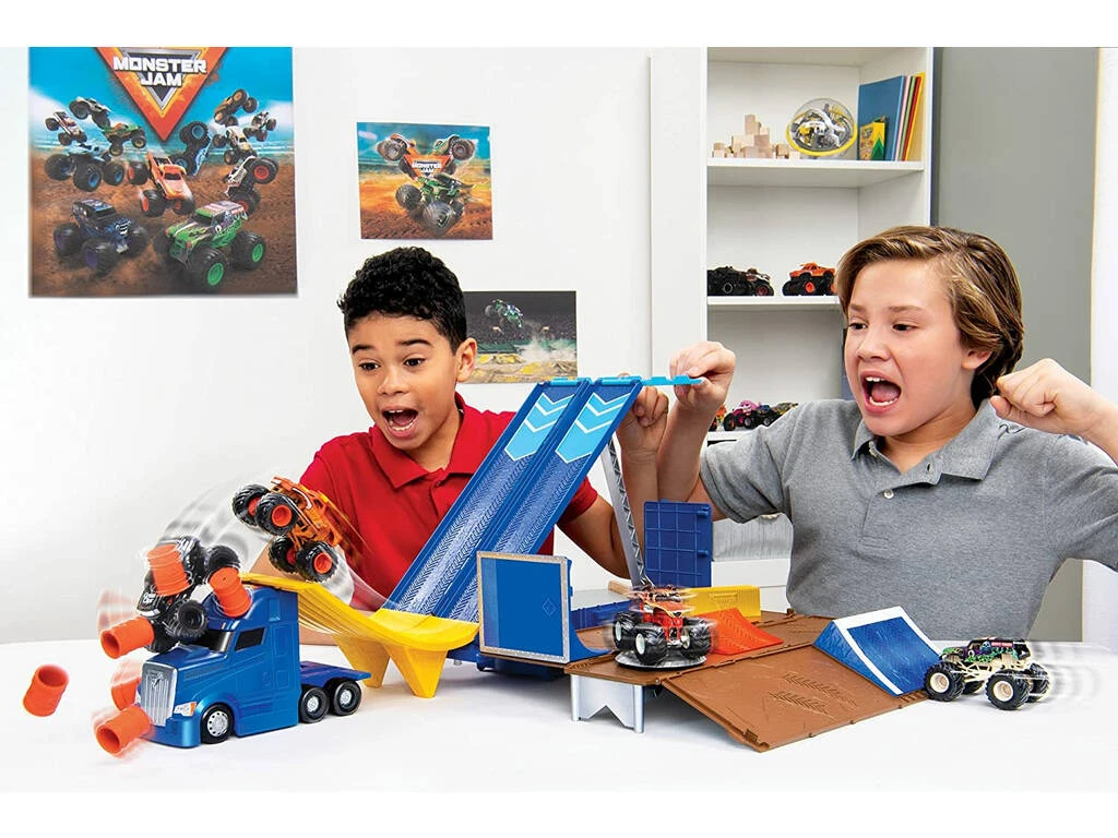 Monster Jam Trailer Transformable Bizak 61925881 Monster Jam Trailer Transformable Bizak 61925881 -Niños Juguetes Tienda 1999961476g05