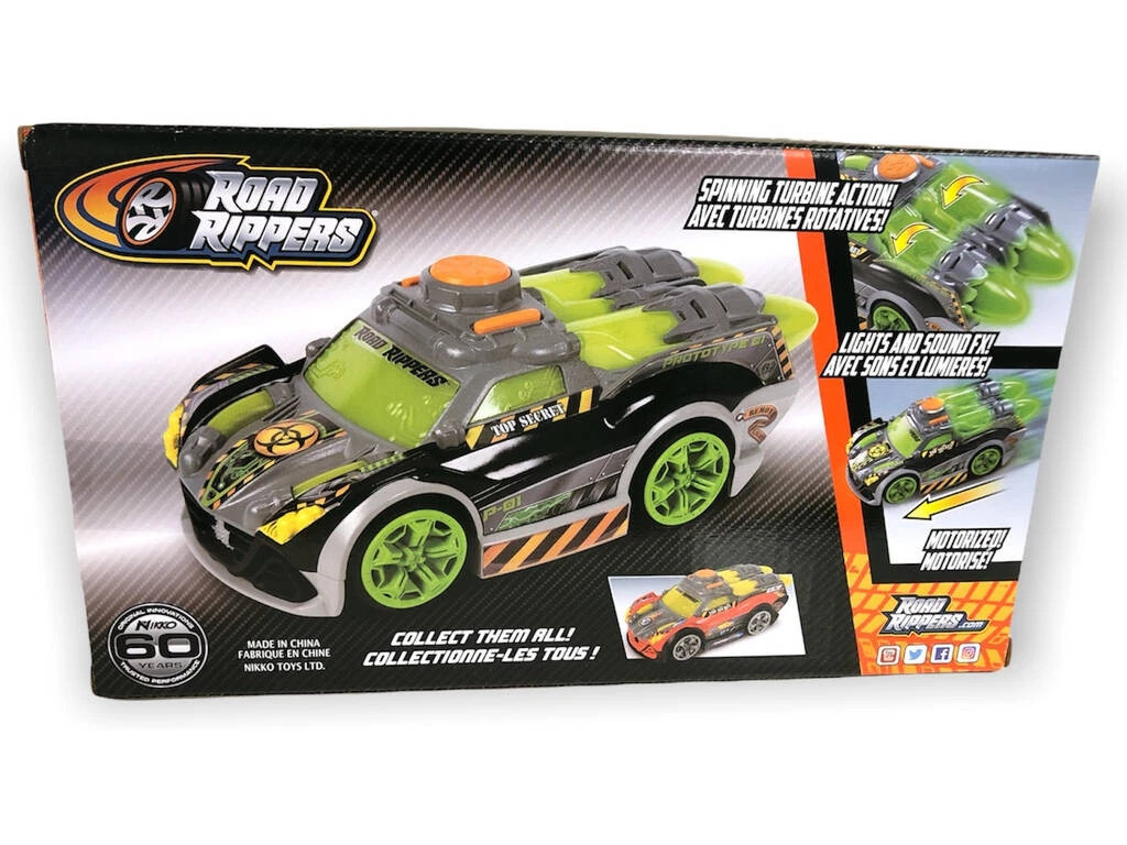 Road Rippers Coche Motorizado con Luz y Sonidos Afterburner Negro Nikko 20441 Road Rippers Coche Motorizado Con Luz Y Sonidos Afterburner Negro Nikko 20441 -Niños Juguetes Tienda 1999961516g01