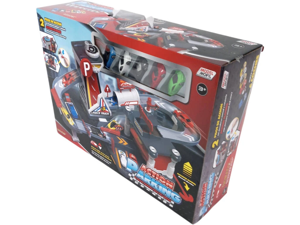 Parking Rally Track 2 Pisos con 6 Coches Parking Rally Track 2 Pisos Con 6 Coches -Niños Juguetes Tienda 1999961645g01