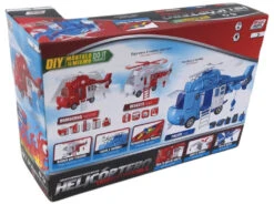 Helicóptero Transformable Policía Luces Y Sonidos -Niños Juguetes Tienda 1999961646g03