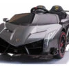 Coche Descapotable Lamborghini Veneno Negro Radio Control A Batería 12.V -Niños Juguetes Tienda 1999961684g00