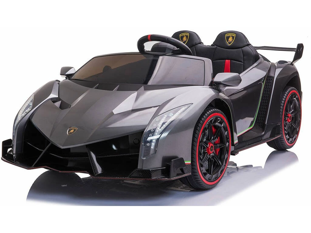 Coche Descapotable Lamborghini Veneno Negro Radio Control a Batería 12.V Coche Descapotable Lamborghini Veneno Negro Radio Control A Batería 12.V -Niños Juguetes Tienda 1999961684g02