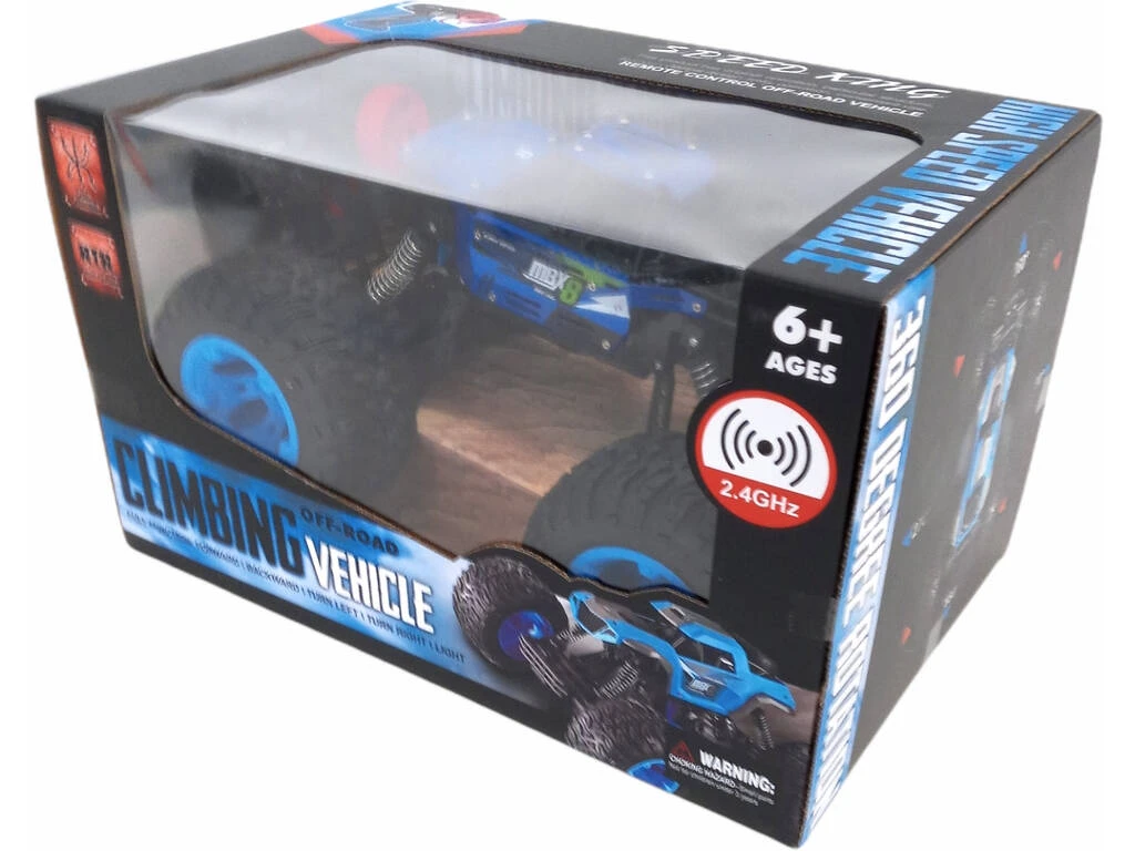 Radio Control Coche Climbing Vehicle 2.4G 4 Funciones Azul Radio Control Coche Climbing Vehicle 2.4G 4 Funciones Azul -Niños Juguetes Tienda 1999961701g01