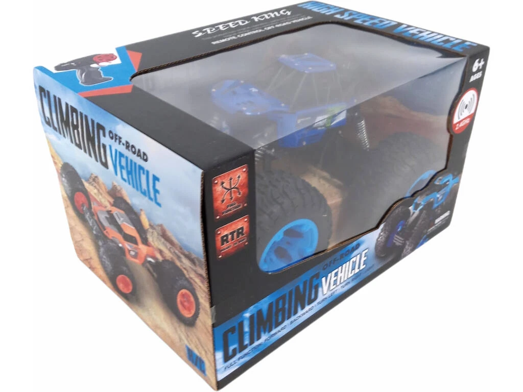 Radio Control Coche Climbing Vehicle 2.4G 4 Funciones Azul Radio Control Coche Climbing Vehicle 2.4G 4 Funciones Azul -Niños Juguetes Tienda 1999961701g02