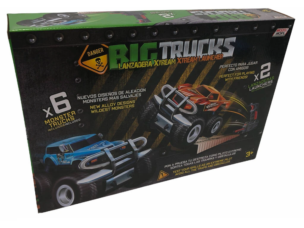 Set 2 Lanzadores 6 Coches Munster Trucks Set 2 Lanzadores 6 Coches Munster Trucks -Niños Juguetes Tienda 1999961716g01