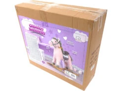 Peluche Balancín Caballo Rosa Y Gris -Niños Juguetes Tienda 1999961742g01