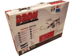 Dron Blanco Radio Control 2.4G 4 Canales Con Wifi, Cámara Y Cargador USB -Niños Juguetes Tienda 1999962049g03