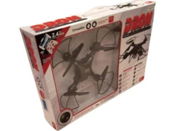 Dron Negro Radio Control 2.4G 4 Canales Con Wifi, Cámara Y Cargador USB -Niños Juguetes Tienda 1999962050g02