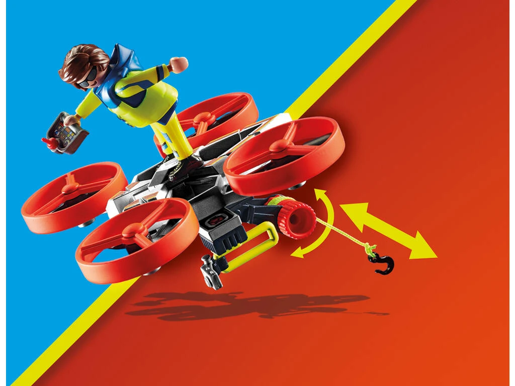 Playmobil Rescate Marítimo Buzo con Dron de Rescate 70143 Playmobil Rescate Marítimo Buzo Con Dron De Rescate 70143 -Niños Juguetes Tienda 1999962512g03