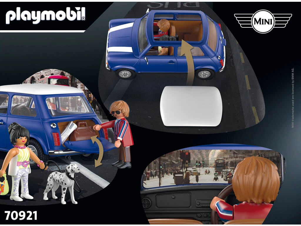 Playmobil Mini Cooper 70921 Playmobil Mini Cooper 70921 -Niños Juguetes Tienda 1999962622g02