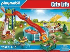 Playmobil Casa Moderna Fiesta En La Piscina Con Tobogán 70987 -Niños Juguetes Tienda 1999962655g06