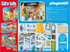Playmobil Casa Moderna Habitación Para Adolescentes 70988 -Niños Juguetes Tienda 1999962656g04