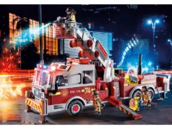 Playmobil Vehículo Bomberos US Tower Ladder 70935 4 Playmobil Vehículo Bomberos US Tower Ladder 70935 -Niños Juguetes Tienda 1999962722g02