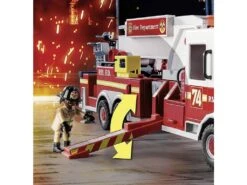 Playmobil Vehículo Bomberos US Tower Ladder 70935 6 Playmobil Vehículo Bomberos US Tower Ladder 70935 -Niños Juguetes Tienda 1999962722g04