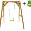 Columpio Madera Cuadrada Xylo Individual Más Asiento Bebé Masgames MA700039 -Niños Juguetes Tienda 1999962774g00