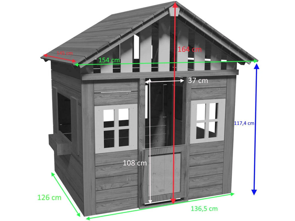Casita Masgames Lollipop XL Blanca Masgames MA800547 Casita Masgames Lollipop XL Blanca Masgames MA800547 -Niños Juguetes Tienda 1999962780g03
