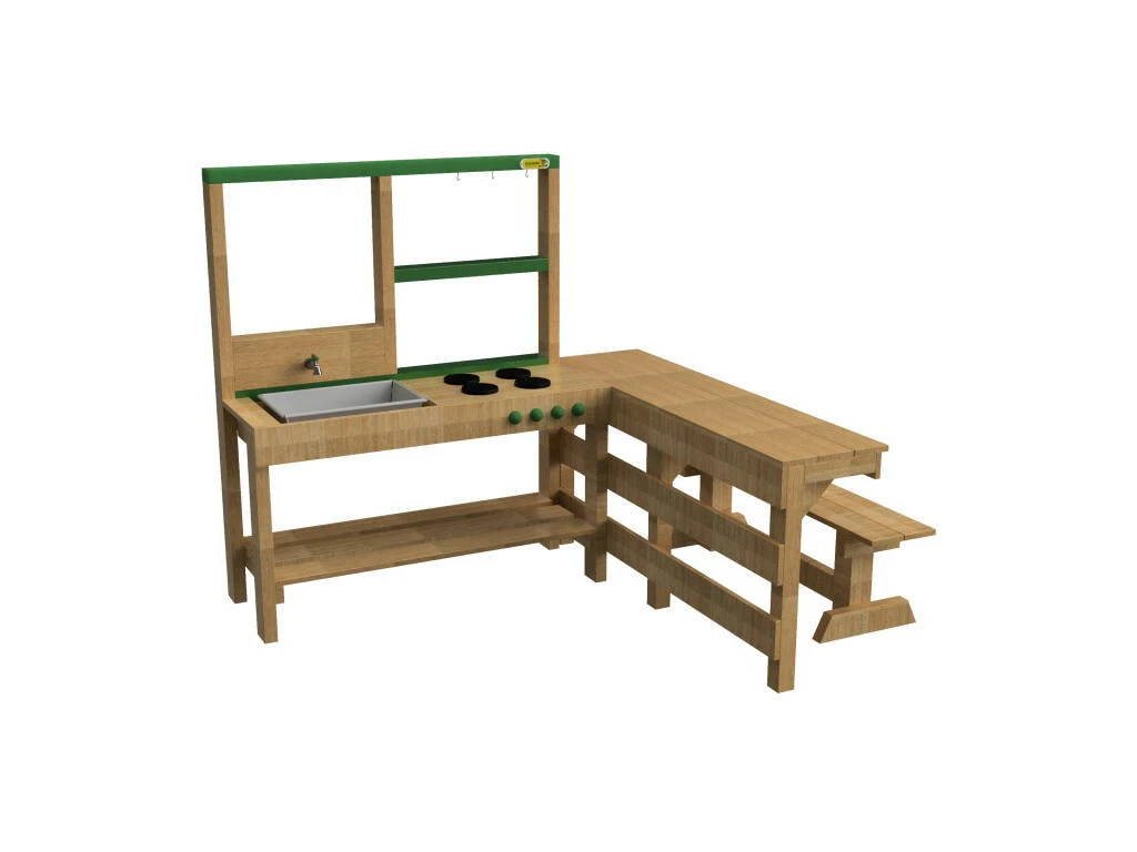 Cocina Madera de Exterior Spicy Delicious Masgames MA600575 Cocina Madera De Exterior Spicy Delicious Masgames MA600575 -Niños Juguetes Tienda 1999962800g00