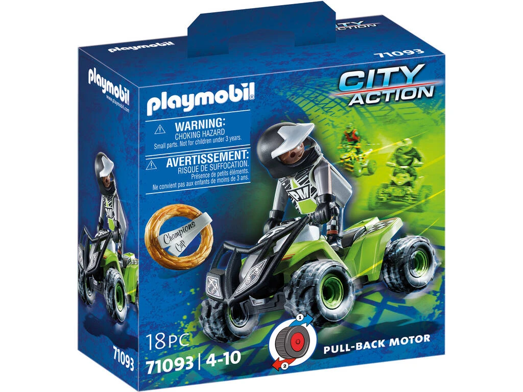 Playmobil Carreras Speed Quad 71093 Playmobil Carreras Speed Quad 71093 -Niños Juguetes Tienda 1999963003g00