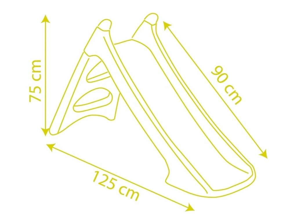 Tobogán XS Verde Beige Smoby 820624 Tobogán XS Verde Beige Smoby 820624 -Niños Juguetes Tienda 1999963006g02