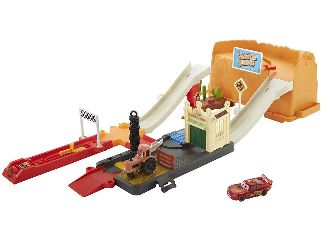 Cars Juego de Carreras Portátil Mattel HDN02 Cars Juego De Carreras Portátil Mattel HDN02 -Niños Juguetes Tienda 1999963218g00