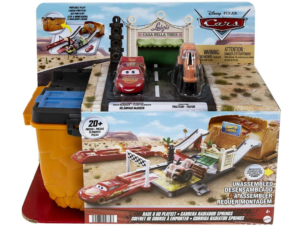 Cars Juego de Carreras Portátil Mattel HDN02 Cars Juego De Carreras Portátil Mattel HDN02 -Niños Juguetes Tienda 1999963218g01