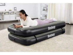 Colchón Flocado Set 2 Colchones De 188x99x25 Cm. Conectables Bestway 67922 -Niños Juguetes Tienda 1999963233g02