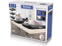 Colchón Flocado Set 2 Colchones De 188x99x25 Cm. Conectables Bestway 67922 -Niños Juguetes Tienda 1999963233g09