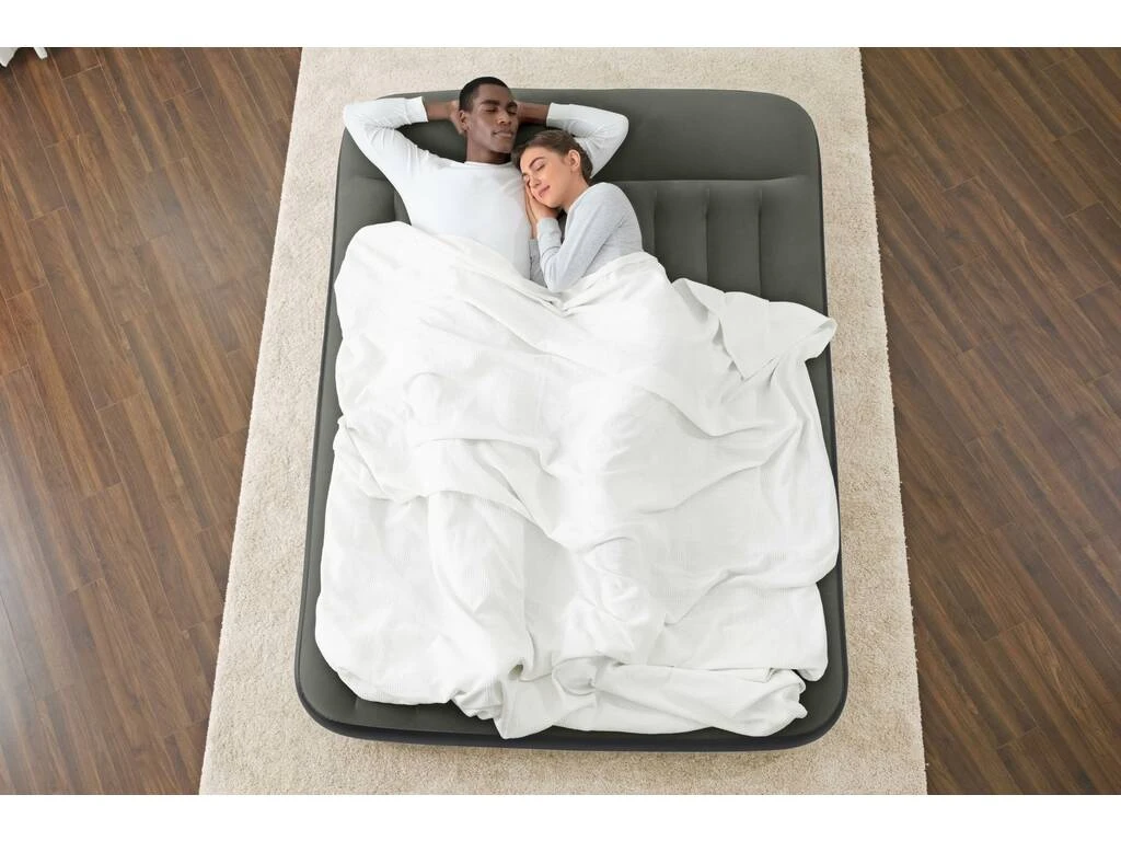 Colchón Flocado de 203x152x30 cm. con Hinchador Eléctrico Bestway 67930 Colchón Flocado De 203x152x30 Cm. Con Hinchador Eléctrico Bestway 67930 -Niños Juguetes Tienda 1999963239g01