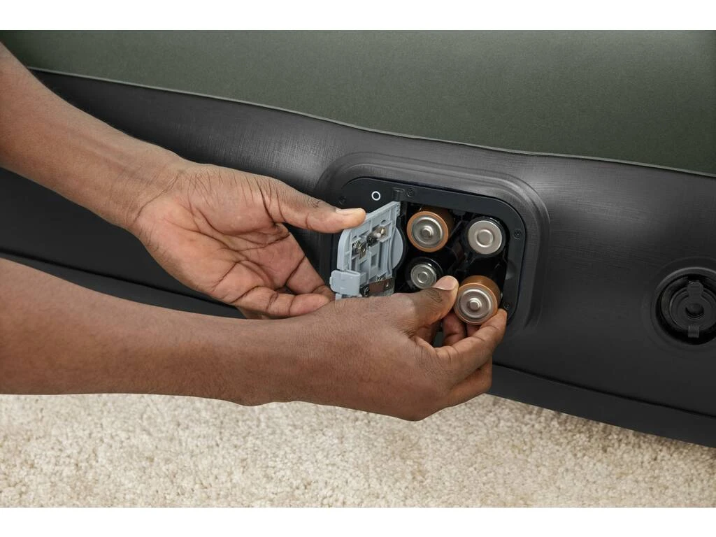 Colchón Flocado de 203x152x30 cm. con Hinchador Eléctrico Bestway 67930 Colchón Flocado De 203x152x30 Cm. Con Hinchador Eléctrico Bestway 67930 -Niños Juguetes Tienda 1999963239g05