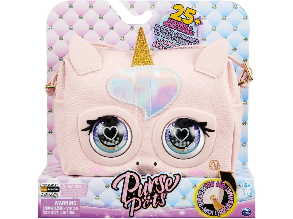 Purse Pet Bolso Interactivo Unicornio Spin Master 6062241 Purse Pet Bolso Interactivo Unicornio Spin Master 6062241 -Niños Juguetes Tienda 1999963862g01