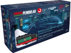 Tren Trans Siberian Express Con Luz, Estación Y Encarrilador Pequetren 401 -Niños Juguetes Tienda 1999964135g01