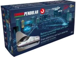 Tren Renfe Ave Con Encarrilador, Estación Y Túnel Pequetren 405 -Niños Juguetes Tienda 1999964140g01