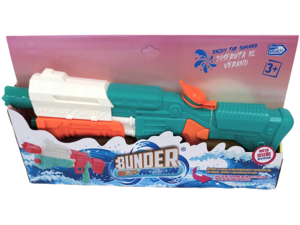 Bunder Lanzador de Agua Verde 49 cm. Bunder Lanzador De Agua Verde 49 Cm. -Niños Juguetes Tienda 1999964437g00