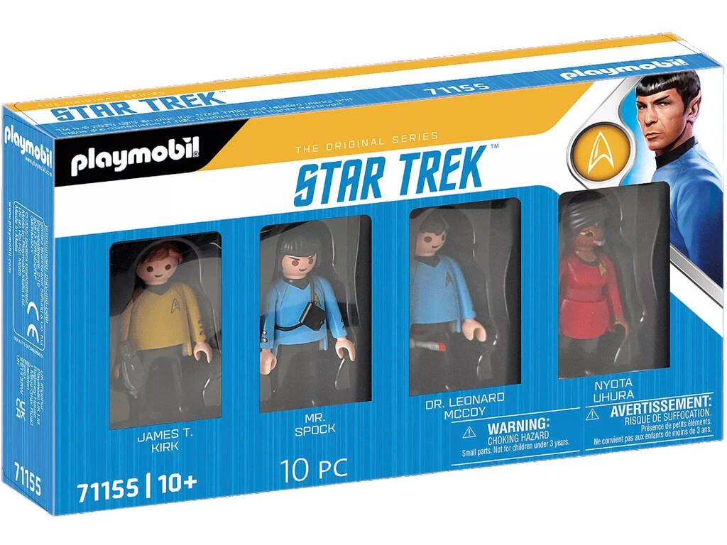 Playmobil Star Trek Pack 4 Figuras 71155 Playmobil Star Trek Pack 4 Figuras 71155 -Niños Juguetes Tienda 1999964501g00