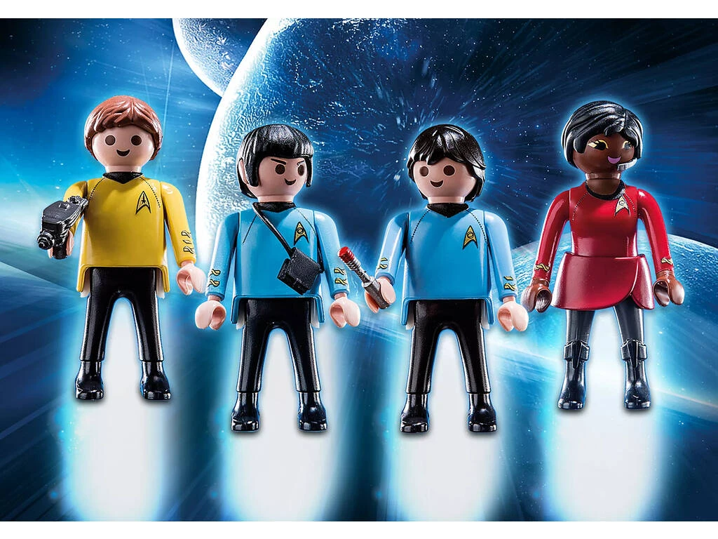 Playmobil Star Trek Pack 4 Figuras 71155 Playmobil Star Trek Pack 4 Figuras 71155 -Niños Juguetes Tienda 1999964501g01