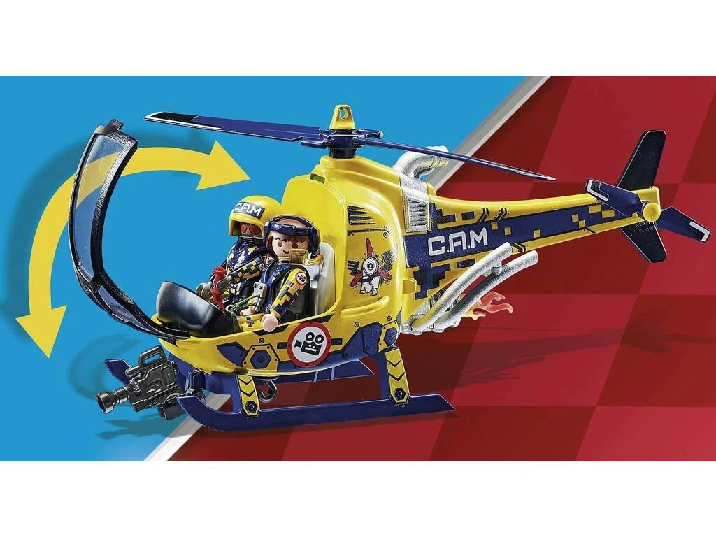 Playmobil Air Stunt Show Helicóptero de Rodaje de Película 70833 Playmobil Air Stunt Show Helicóptero De Rodaje De Película 70833 -Niños Juguetes Tienda 1999964509g03
