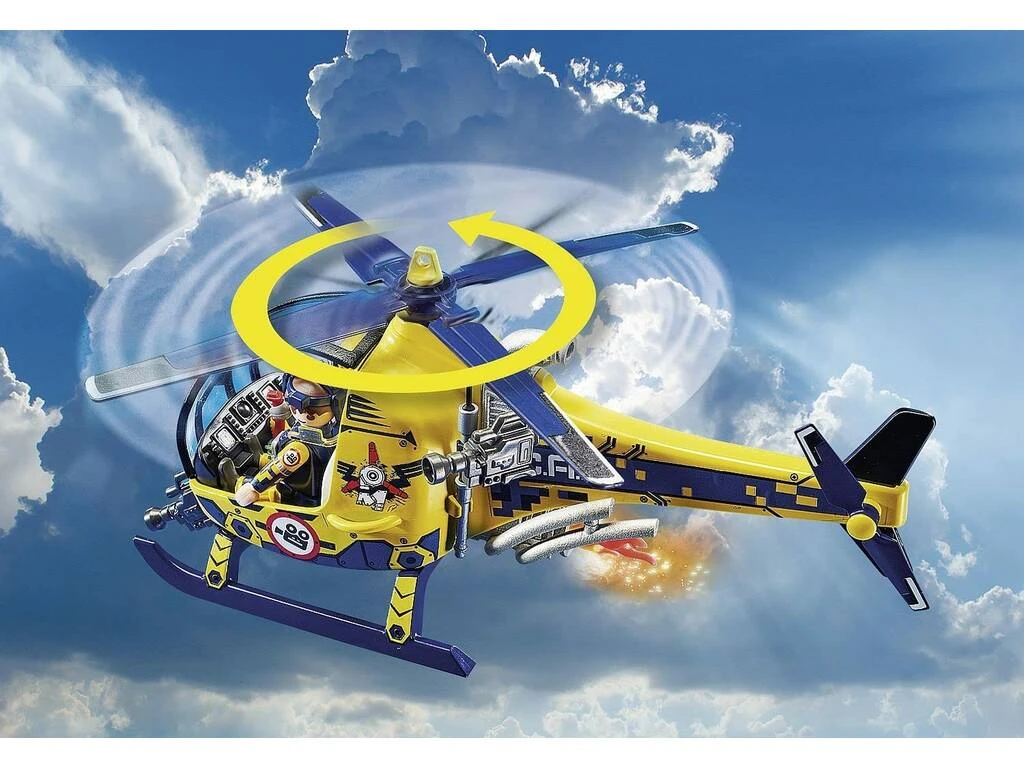 Playmobil Air Stunt Show Helicóptero de Rodaje de Película 70833 Playmobil Air Stunt Show Helicóptero De Rodaje De Película 70833 -Niños Juguetes Tienda 1999964509g05