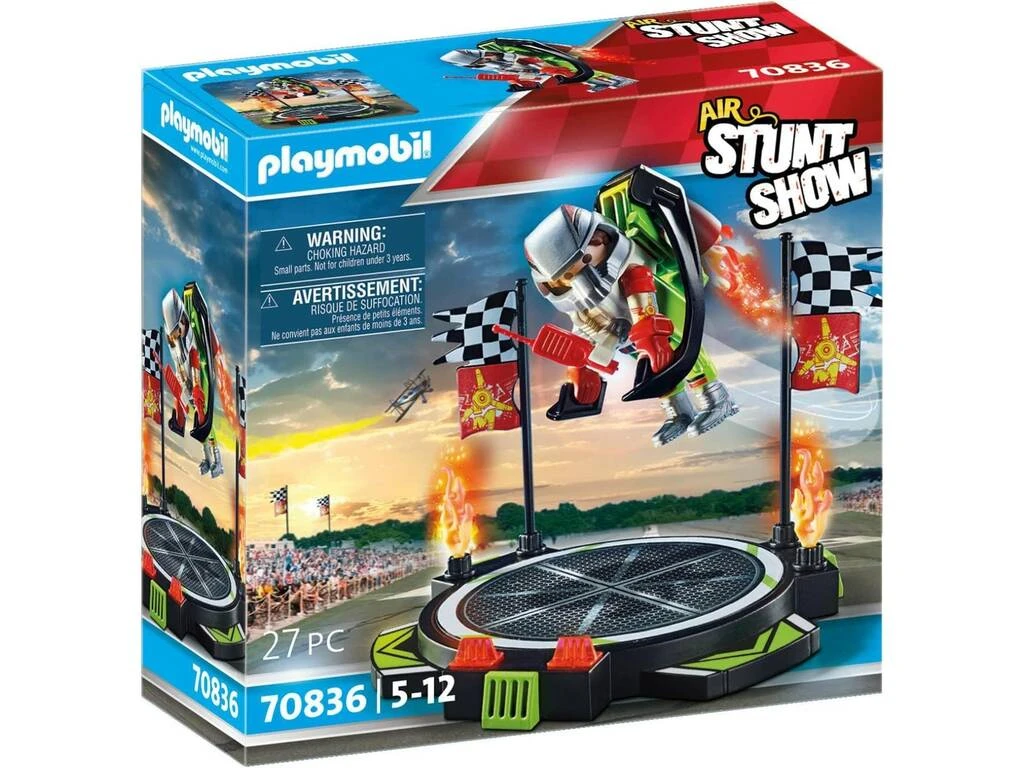 Playmobil Air Stuntshow Mochila Propulsora 70836 Playmobil Air Stuntshow Mochila Propulsora 70836 -Niños Juguetes Tienda 1999964512g00