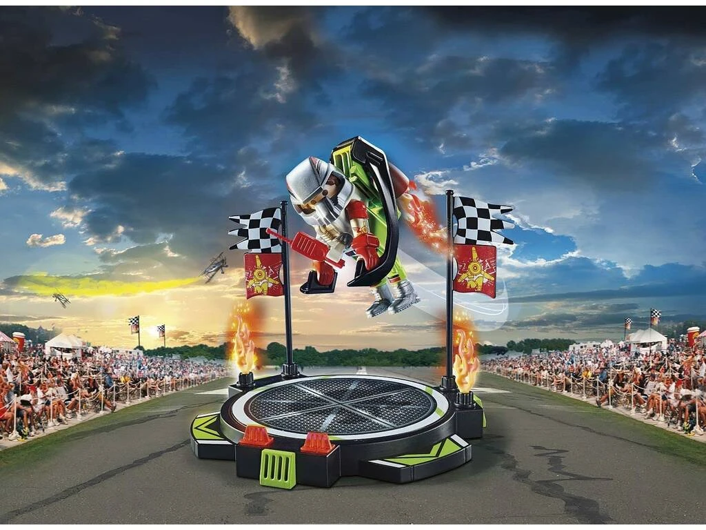 Playmobil Air Stuntshow Mochila Propulsora 70836 Playmobil Air Stuntshow Mochila Propulsora 70836 -Niños Juguetes Tienda 1999964512g01