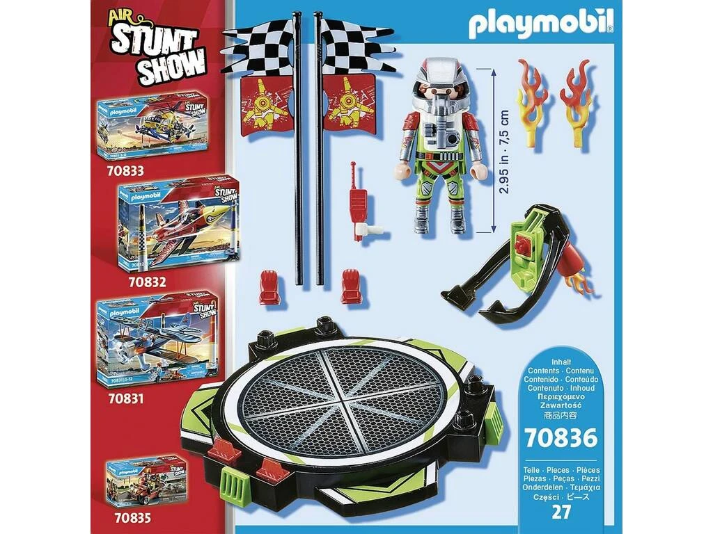 Playmobil Air Stuntshow Mochila Propulsora 70836 Playmobil Air Stuntshow Mochila Propulsora 70836 -Niños Juguetes Tienda 1999964512g03