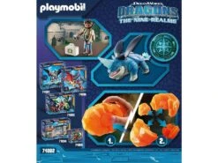 Playmobil Dragons Nine Realms Plowhorn And D´Angelo Playmobil 71082 -Niños Juguetes Tienda 1999964544g02