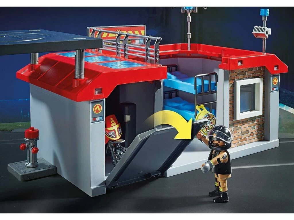 Playmobil Parque de Bomberos 71193 Playmobil Parque De Bomberos 71193 -Niños Juguetes Tienda 1999964611g05