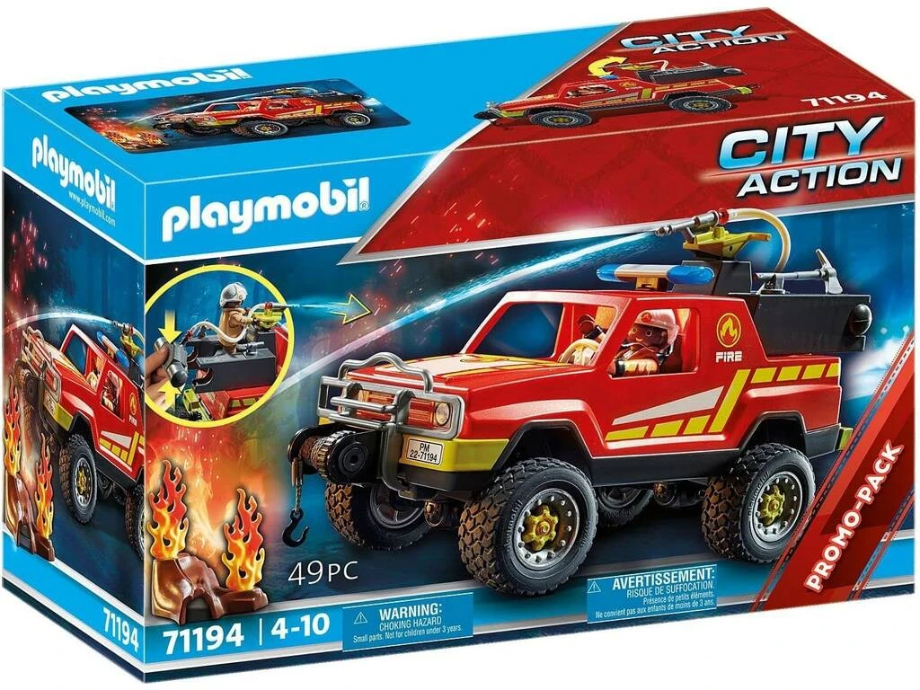 Playmobil Camión de Bomberos 71194 Playmobil Camión De Bomberos 71194 -Niños Juguetes Tienda 1999964612g00