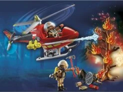 Playmobil Helicóptero De Bomberos 71195 -Niños Juguetes Tienda 1999964613g02