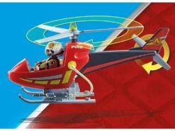 Playmobil Helicóptero De Bomberos 71195 -Niños Juguetes Tienda 1999964613g03